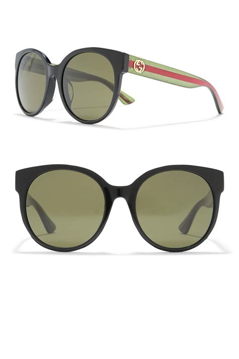 gucci 56 mm sunglasses|gucci 56mm round sunglasses.